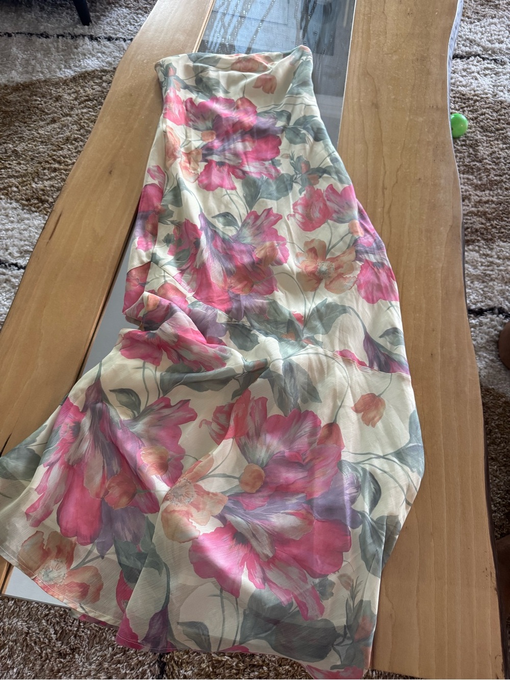 Peppermayo Pink and Cream Floral MaxiDress - Picture 2 of 7